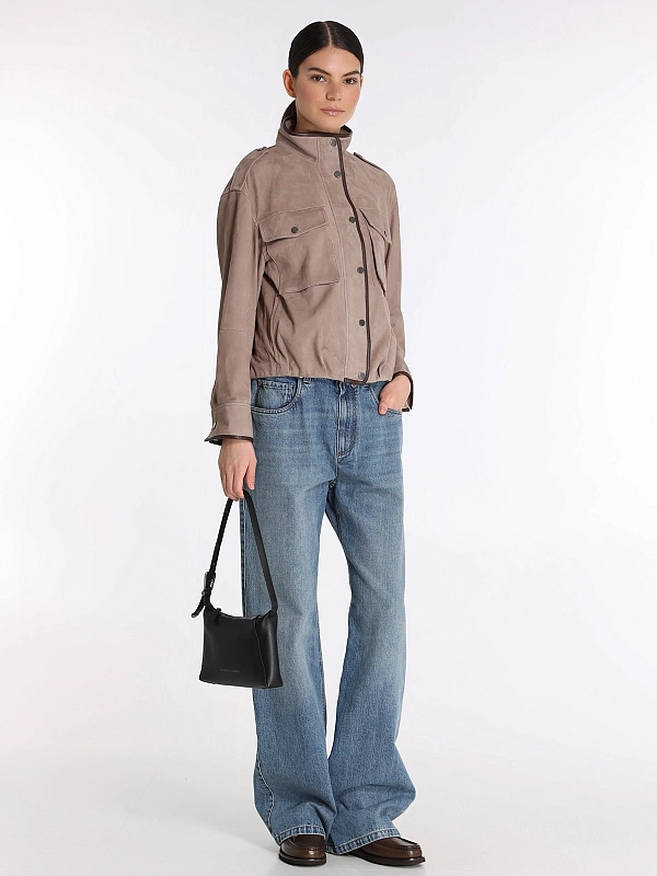 джинсы Brunello Cucinelli MA095P5565 цвет синий