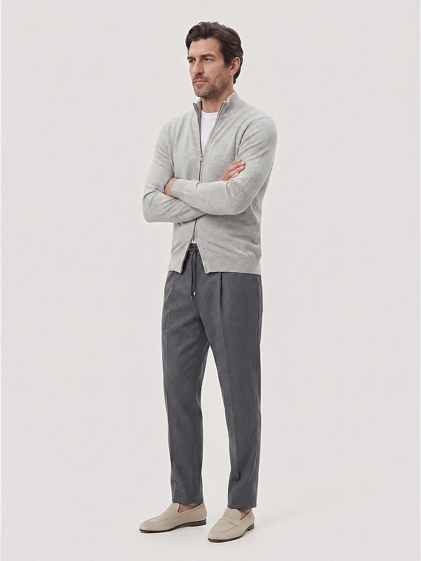 брюки на кулисе Brunello Cucinelli ME226E1710