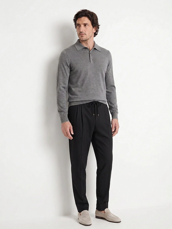 брюки на кулисе Brunello Cucinelli ME226E1710