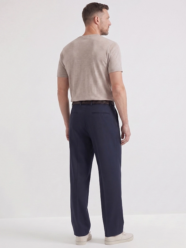брюки Brunello Cucinelli MH252F1130 цвет синий