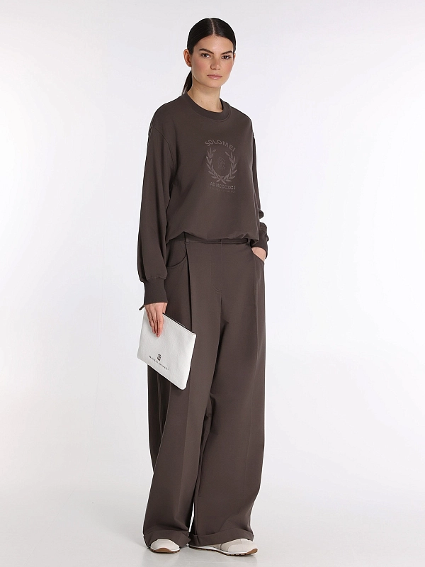брюки спортивные Brunello Cucinelli MH827HZ589