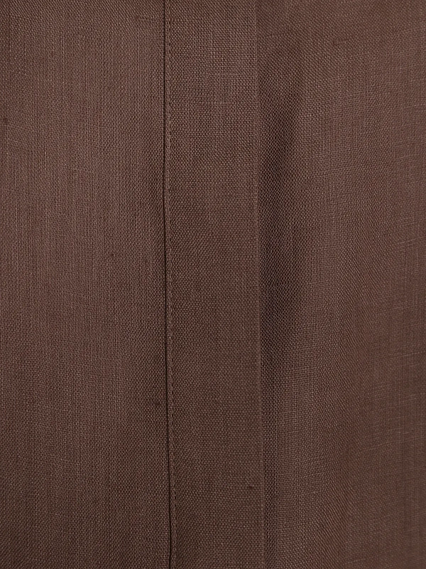 рубашка Max Mara MMLRITO цвет коричневый