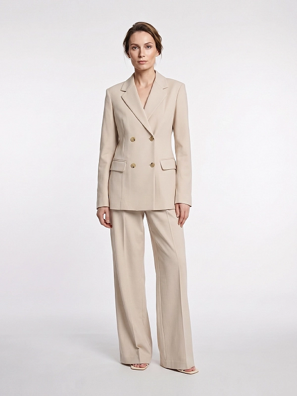 жакет Max Mara MMLROTONDO цвет молочный