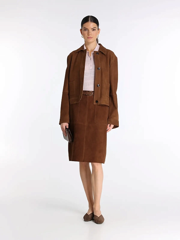жакет замшевый Max Mara MSTBAIA