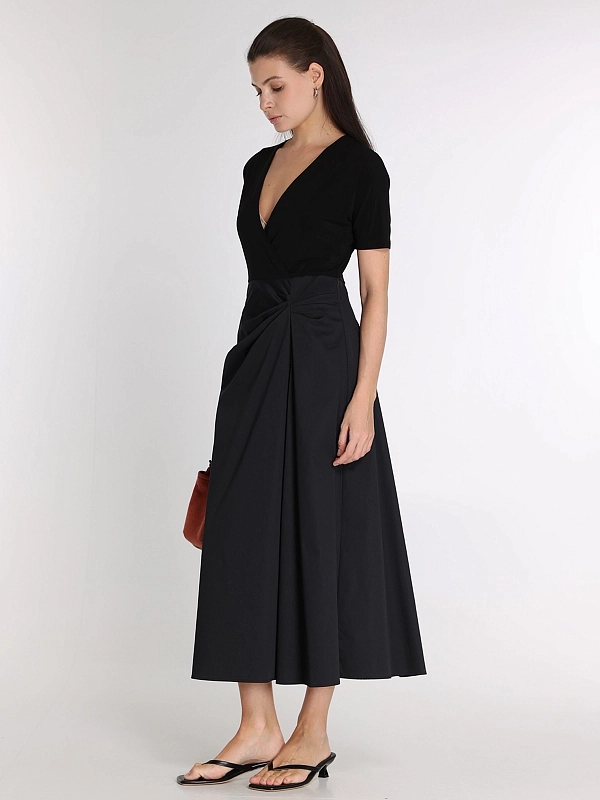 платье Max Mara MXMGREMBO цвет черный