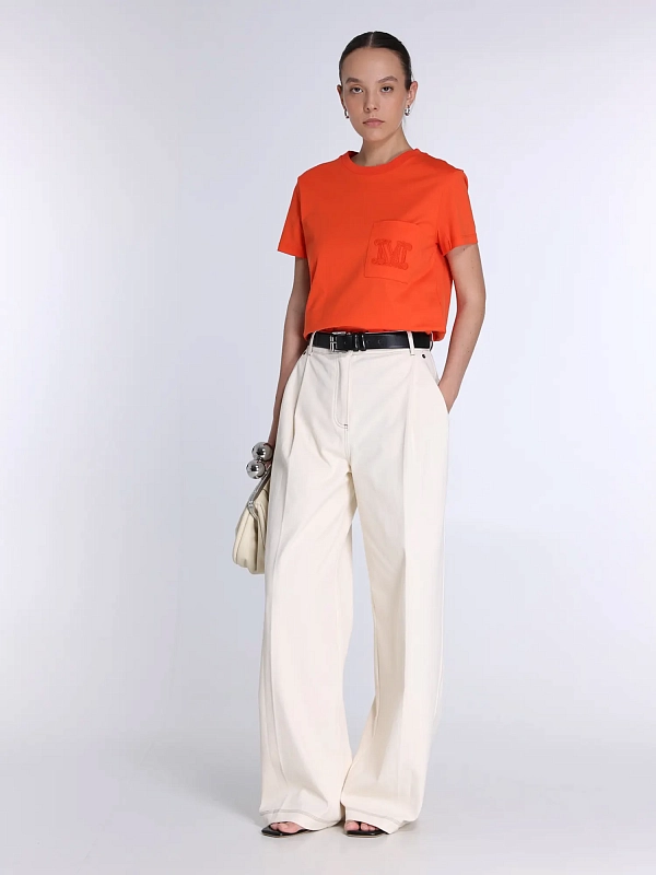 футболка Max Mara PAPAIA цвет красный