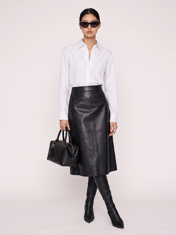 юбка эко Max Mara SMMCRISMA