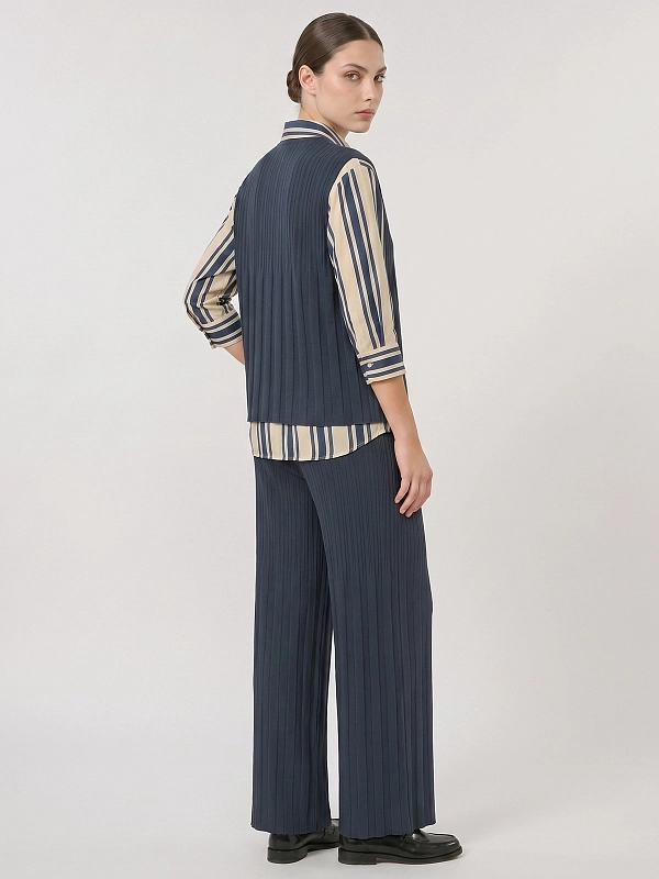 брюки Max Mara Weekend WKDGARZA цвет темно-синий