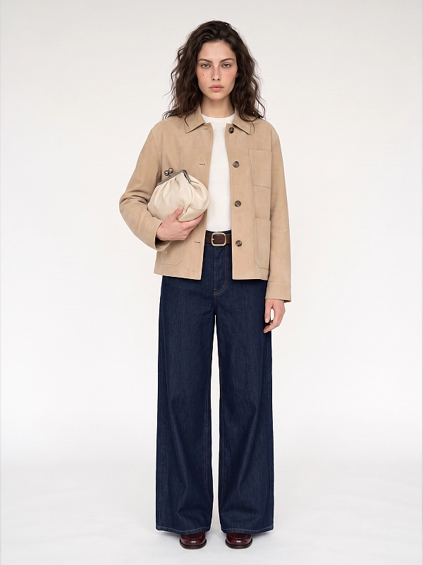жакет замшевый Max Mara Weekend WKDGHIERA