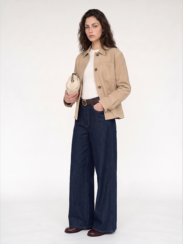 жакет замшевый Max Mara Weekend WKDGHIERA