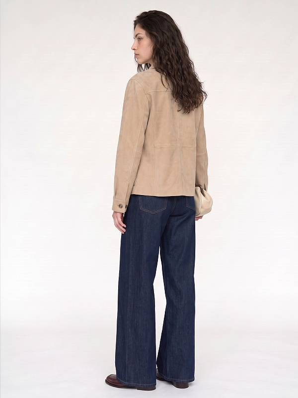 жакет замшевый Max Mara Weekend WKDGHIERA