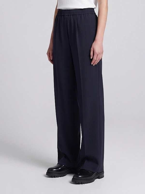 брюки Max Mara Weekend WKDMALLO цвет темно-синий