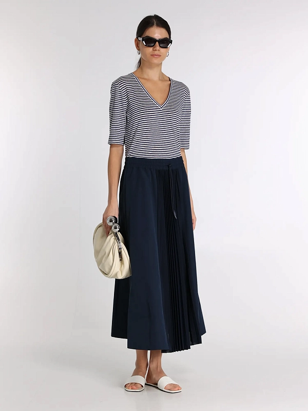 футболка Max Mara Weekend WKDOPZIONE цвет белый, синий
