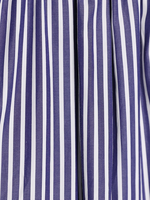 брюки Max Mara Weekend WKDOTTONE цвет белый, синий