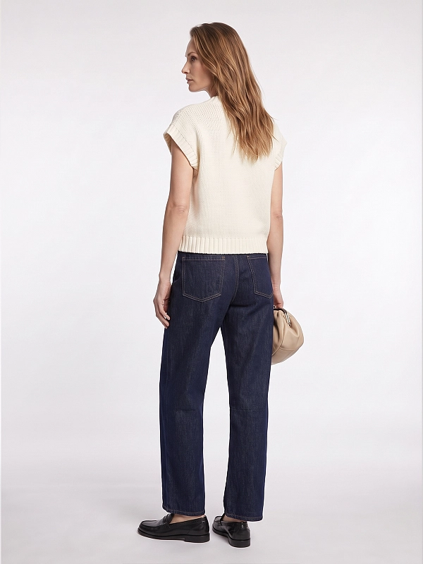 жилет трикотажный Max Mara Weekend WKDPASCIA цвет молочный