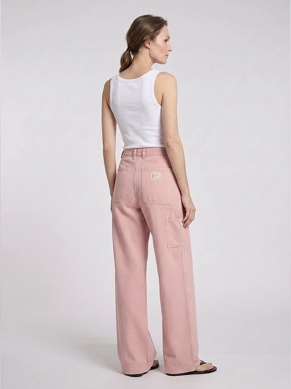 джинсы Max Mara Weekend WKDSKIPPER цвет розовый