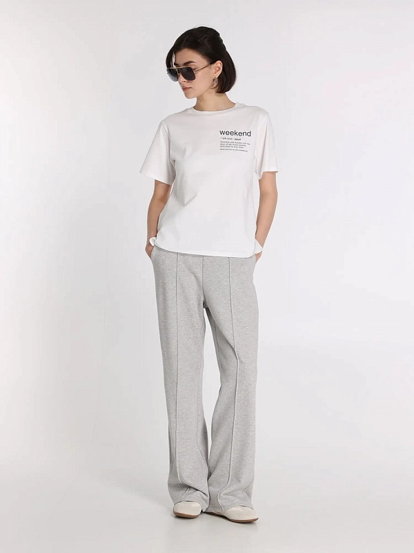 футболка Max Mara Weekend WKDTENUE цвет белый