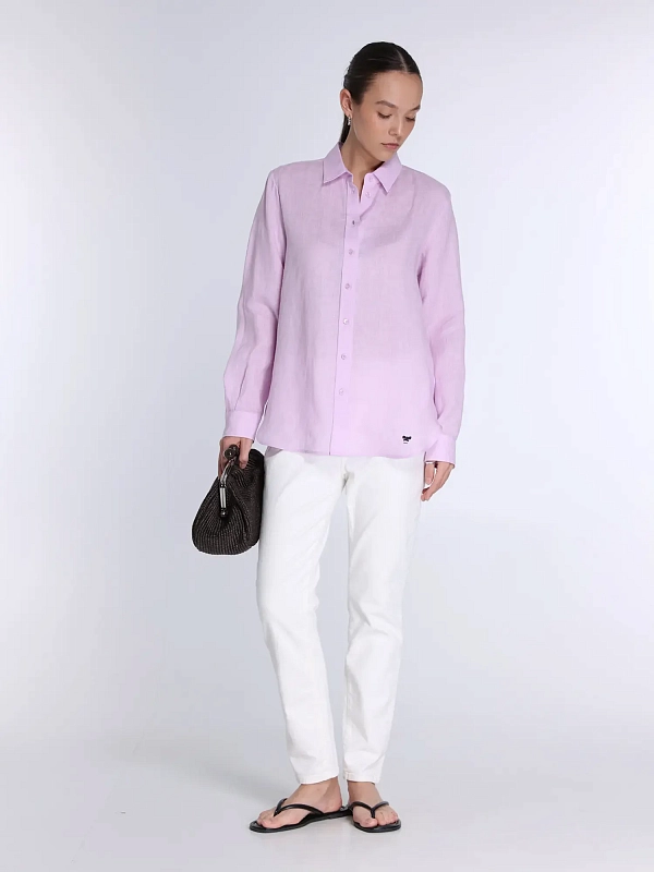 рубашка Max Mara Weekend WKDWERNER цвет лиловый