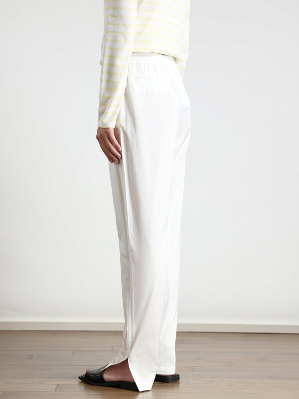 брюки Max Mara ALEC цвет белый
