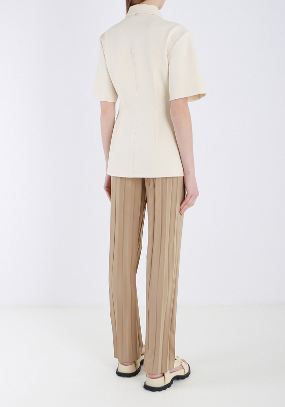 брюки Max Mara CLARA цвет Песочный