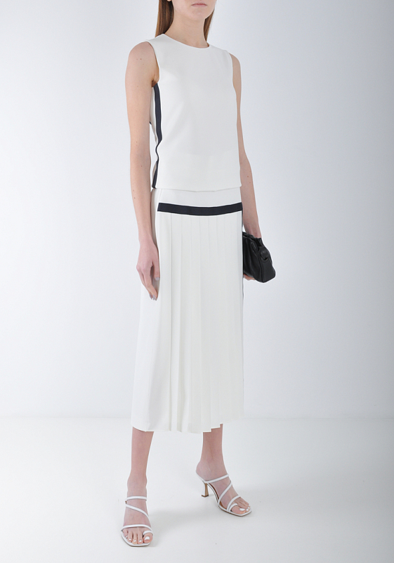 юбка Max Mara PINNE цвет белый