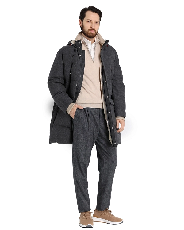 джемпер поло Brunello Cucinelli M2200124 цвет песочный