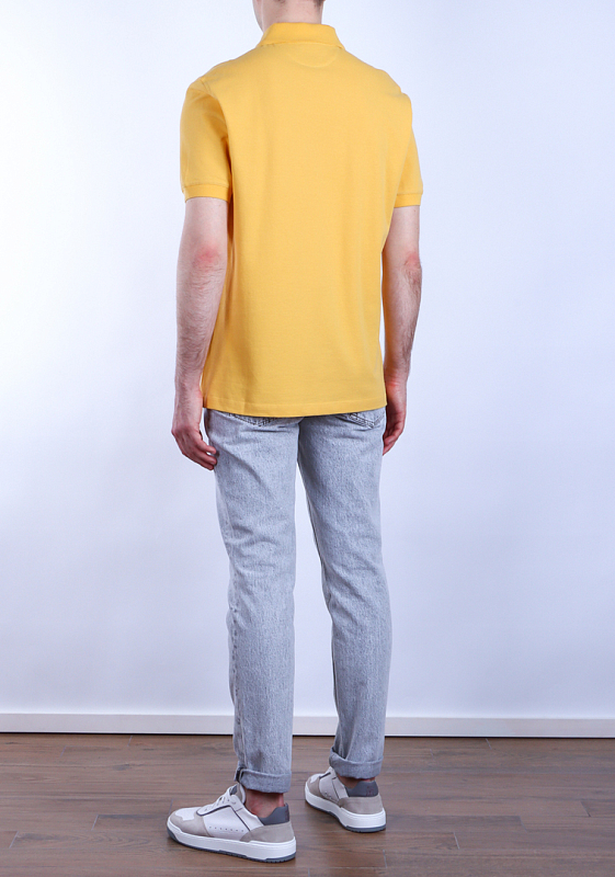 поло футболка Brunello Cucinelli M0T638765 цвет желтый