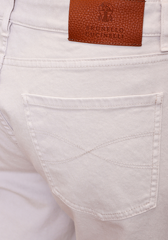 брюки Brunello Cucinelli M277PD2210 цвет мрамор