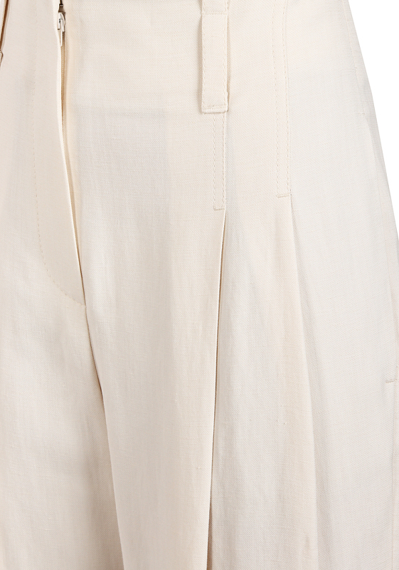 брюки Brunello Cucinelli MH126B1072 цвет кремовый