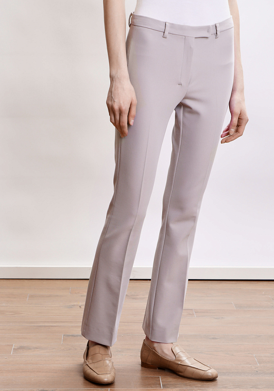 брюки Max Mara FATINA цвет бежевый