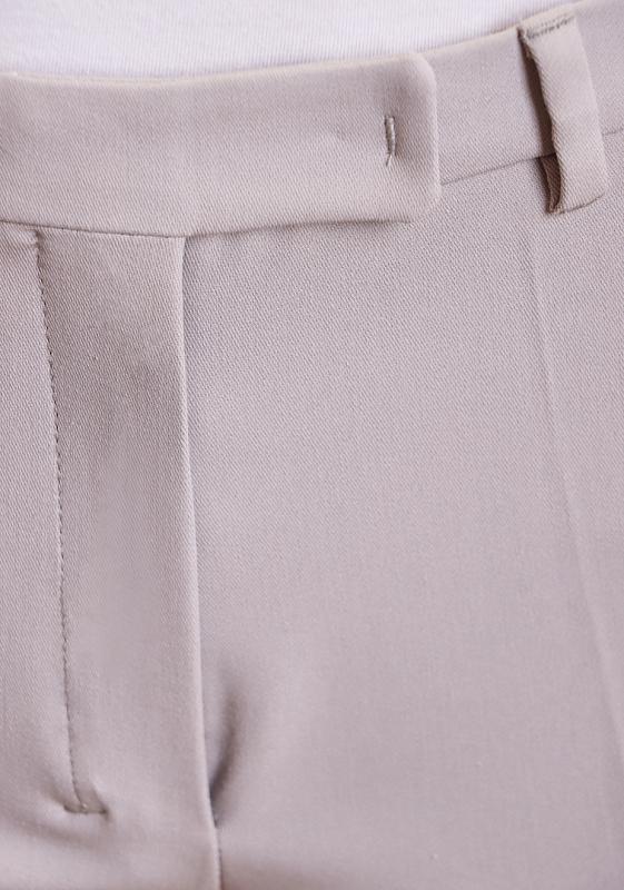 брюки Max Mara FATINA цвет бежевый