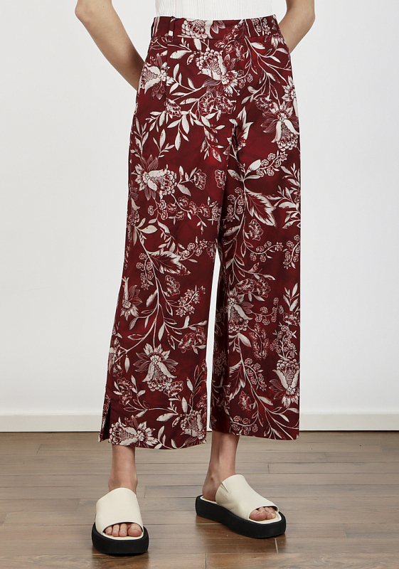 брюки Max Mara TERESA цвет красный