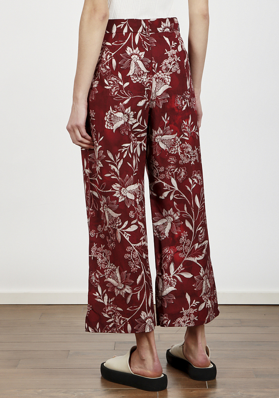 брюки Max Mara TERESA цвет красный