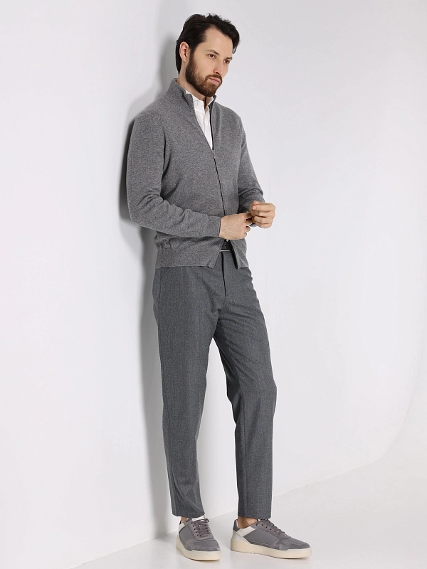 кардиган Brunello Cucinelli M2200B2227 цвет серый