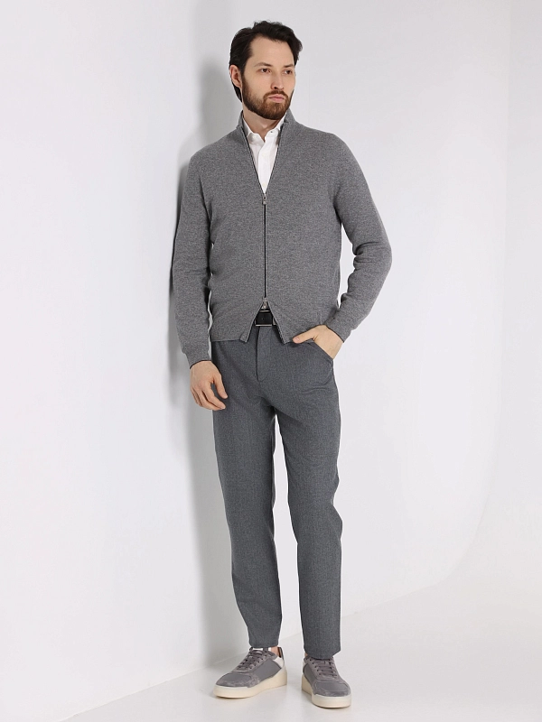 кардиган Brunello Cucinelli M2200B2227 цвет серый