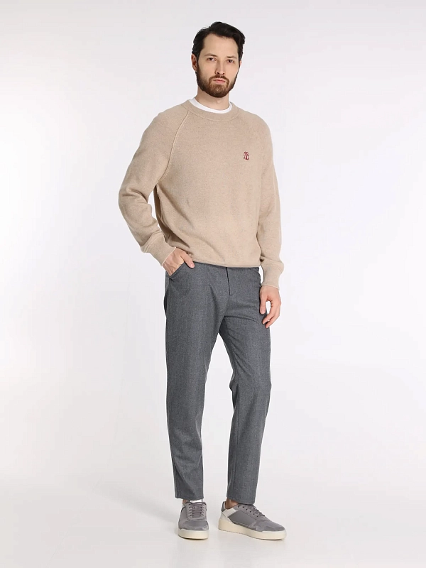 джемпер Brunello Cucinelli M22705320G цвет бежевый