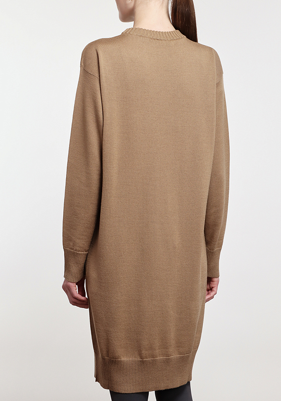 платье трикотажное Max Mara CILENO цвет кэмэл