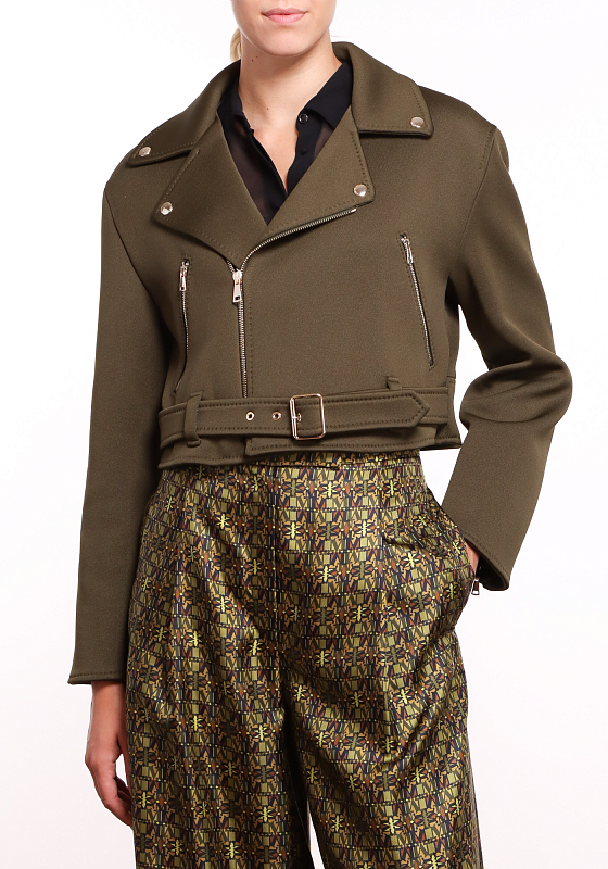 куртка Max Mara SPEZIE цвет оливковый