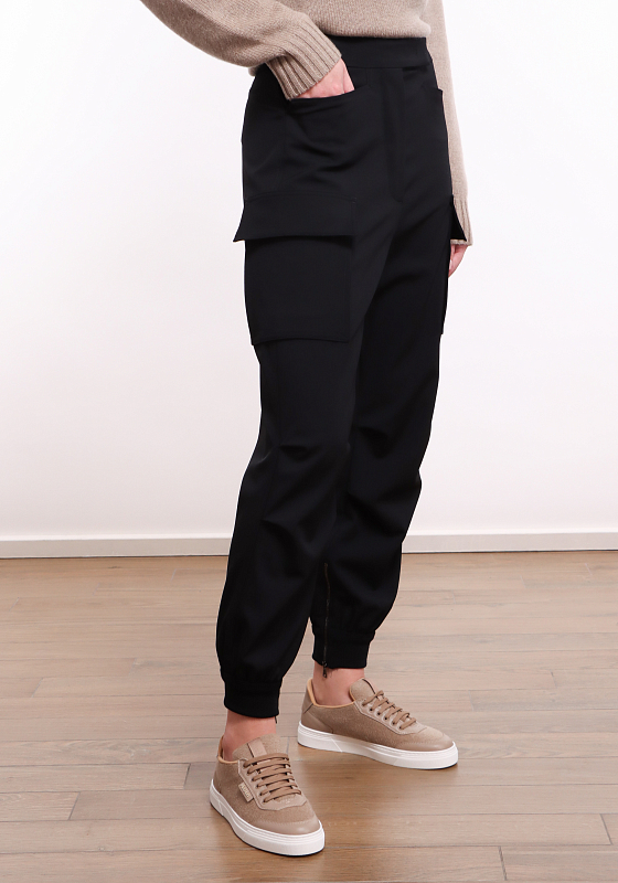 брюки карго Max Mara TSKIRT цвет черный