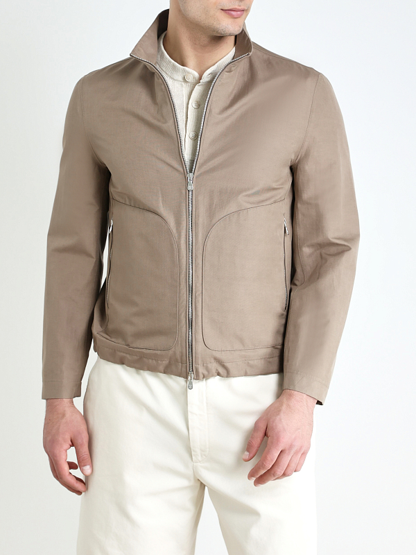ветровка Brunello Cucinelli MB4086183 цвет бежевый