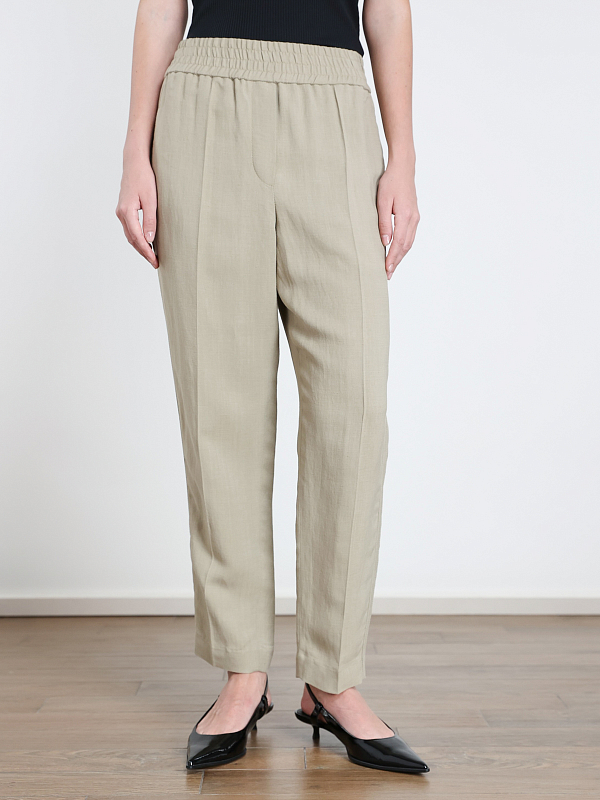 брюки Brunello Cucinelli MH126P7197 цвет бежевый