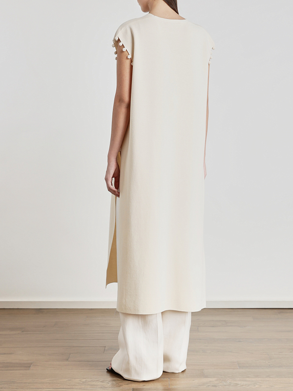 туника Max Mara ALPE цвет айвори