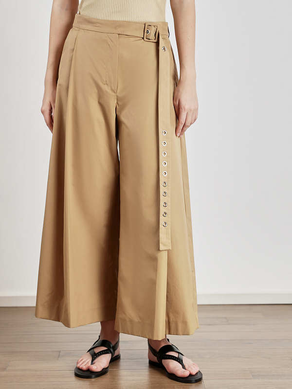 брюки Max Mara ASSIRO цвет бежевый