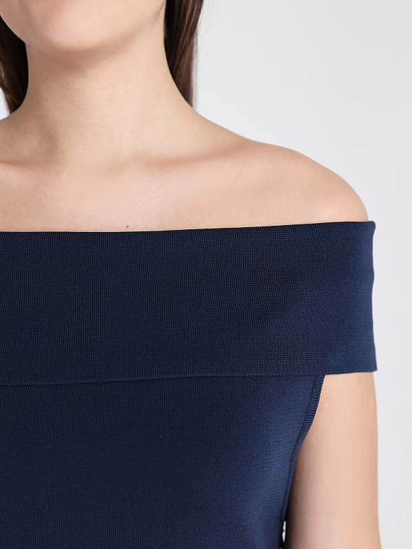платье Max Mara AULLA цвет темно-синий