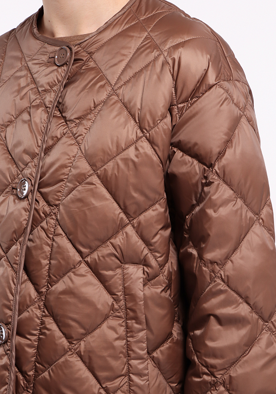 куртка Max Mara CSOFT цвет коричневый