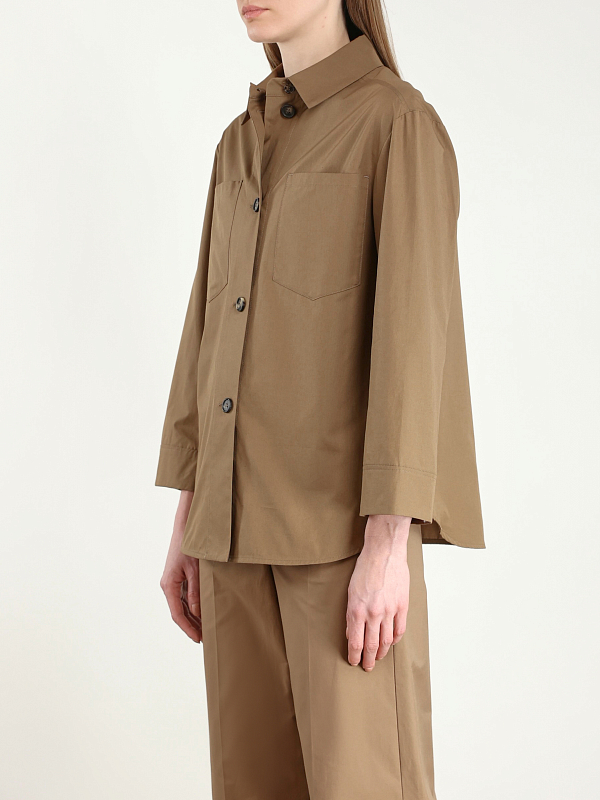 рубашка Max Mara EPSILON цвет карамель