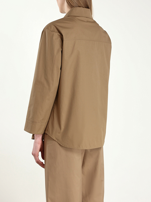 рубашка Max Mara EPSILON цвет карамель