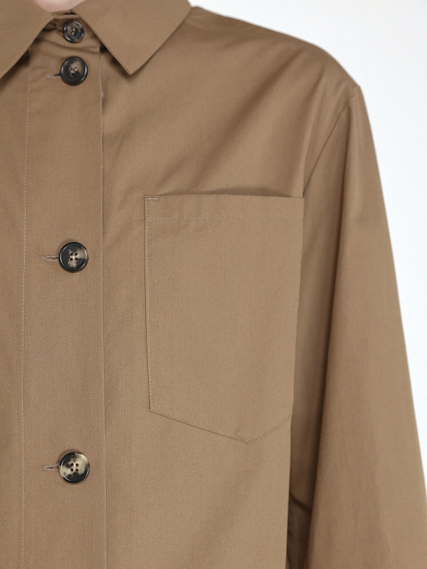 рубашка Max Mara EPSILON цвет карамель