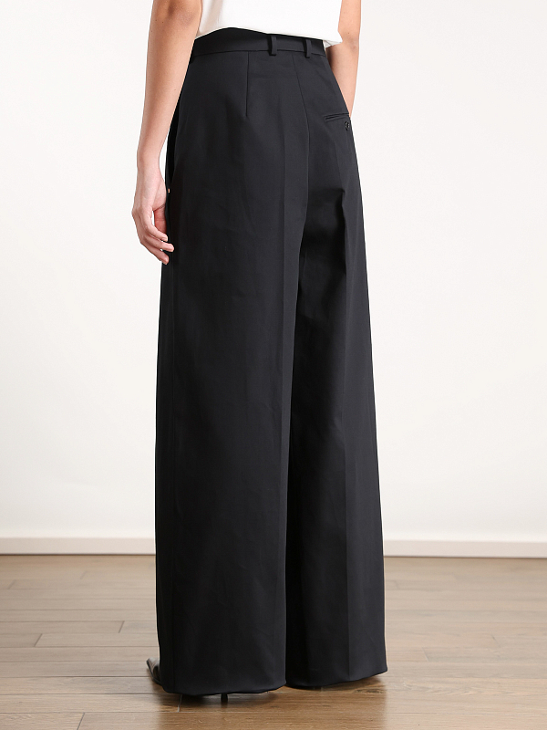 брюки Max Mara FANFARA цвет черный