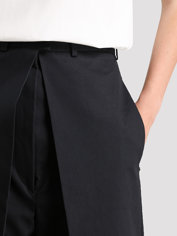 брюки Max Mara FANFARA цвет черный